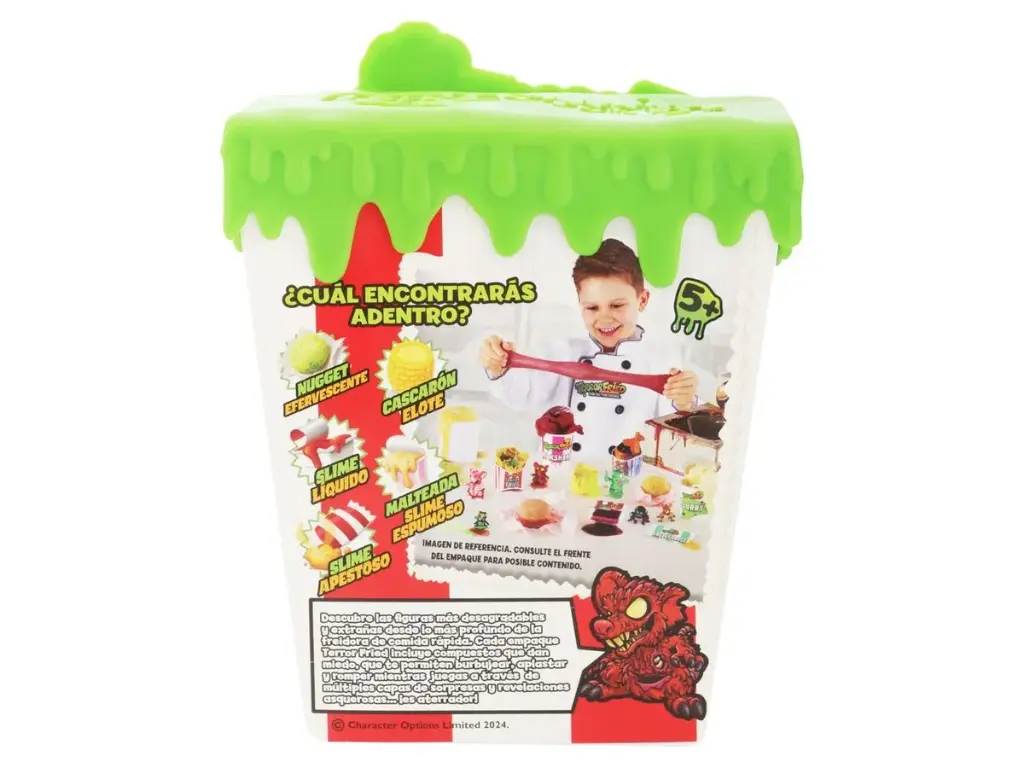 Figuras Terror Fried Mordiscos Desagradables  Displ/8 Set/2 5a+