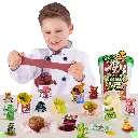 Figuras Terror Fried Balde para Vomitar Set/8 5a+