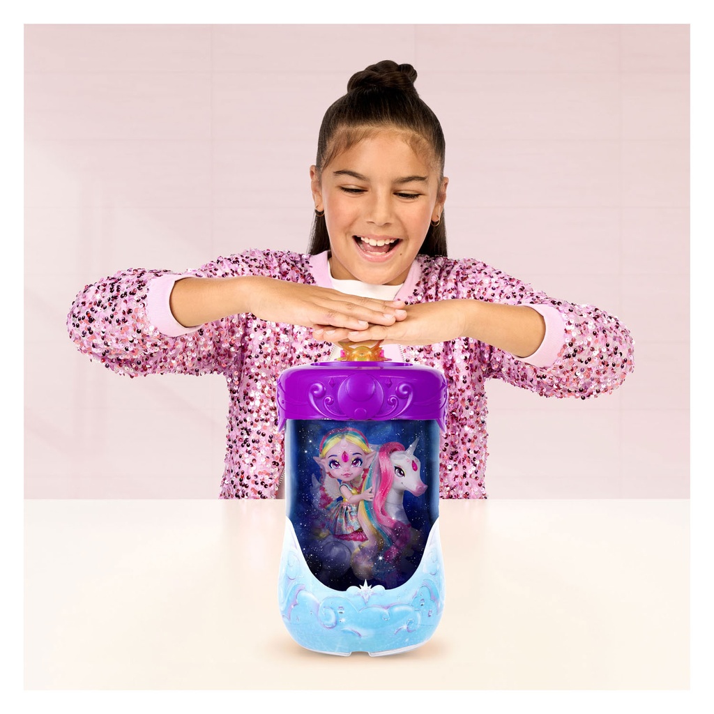 Muñeca Magic Mixies Aparecerá Magicamente con Unicornio  5a+