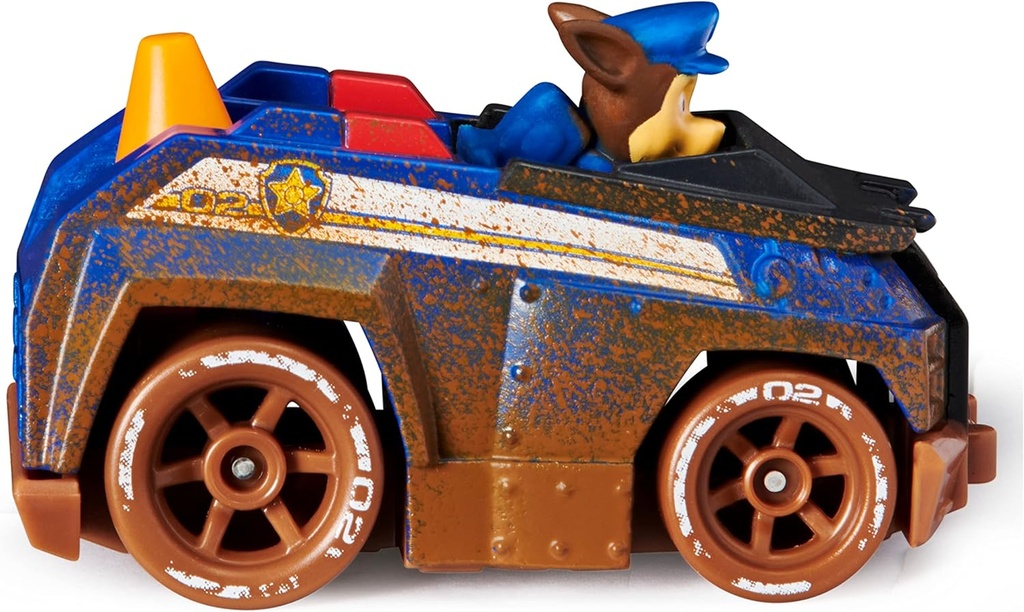 Vehiculos Paw Patrol Off Road Mud Metálicos Set/3 3a+