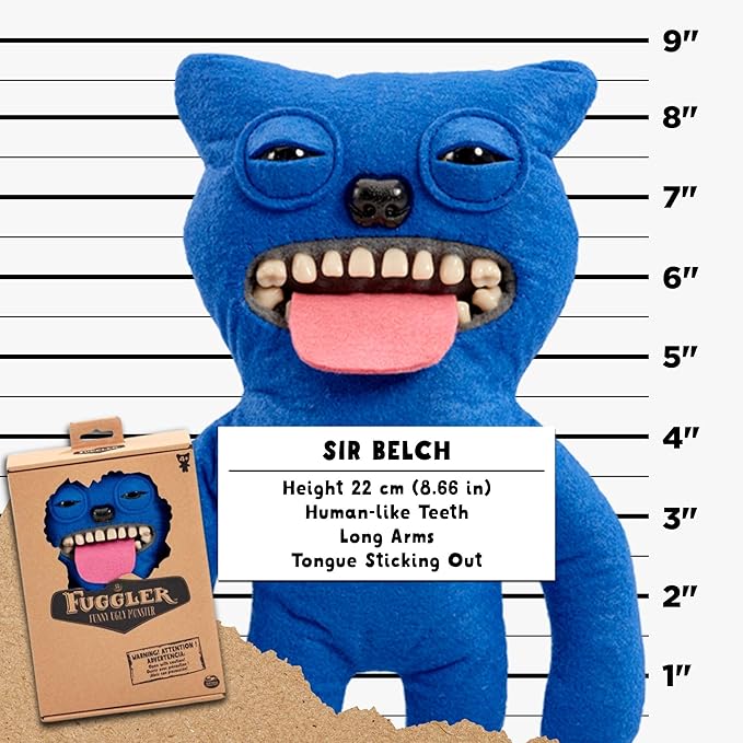 Peluches Fuggler Monstruo Feo y Divertido Surt/8 4a+ (320-15223-SAB)