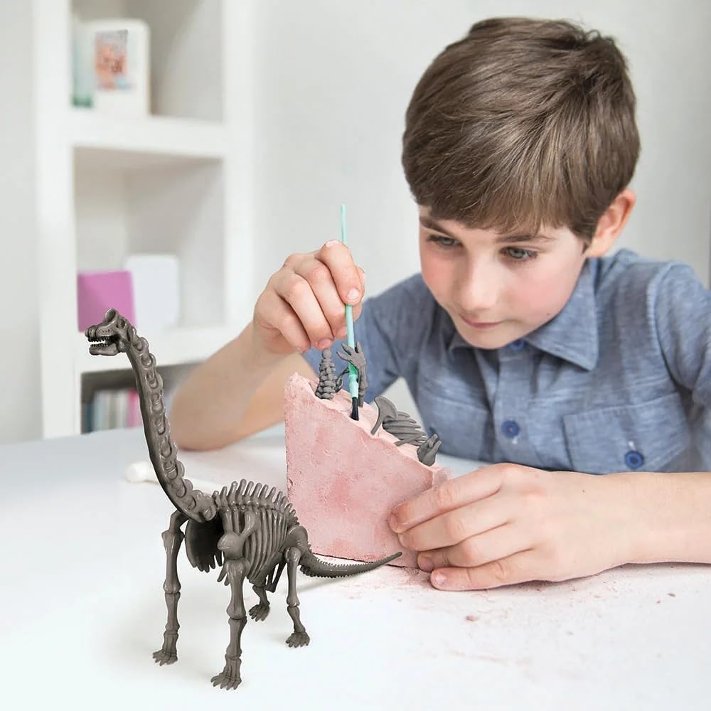 Kidz Labs Cava y Arma Tu Fósil de Brachiosaurus 8a+