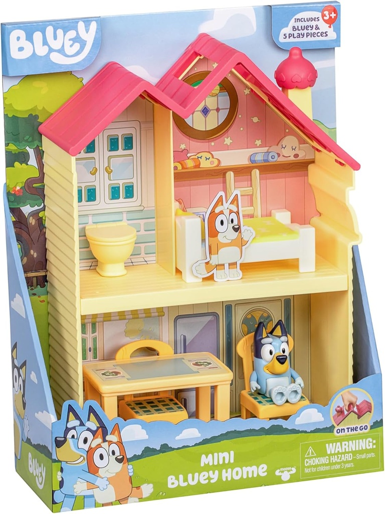 Figura de Bluey Mini Casa de Bluey 3a+