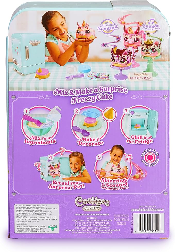 Crea tu Pastel Congelado en la Refigeradora Cookeez Makery 5a+
