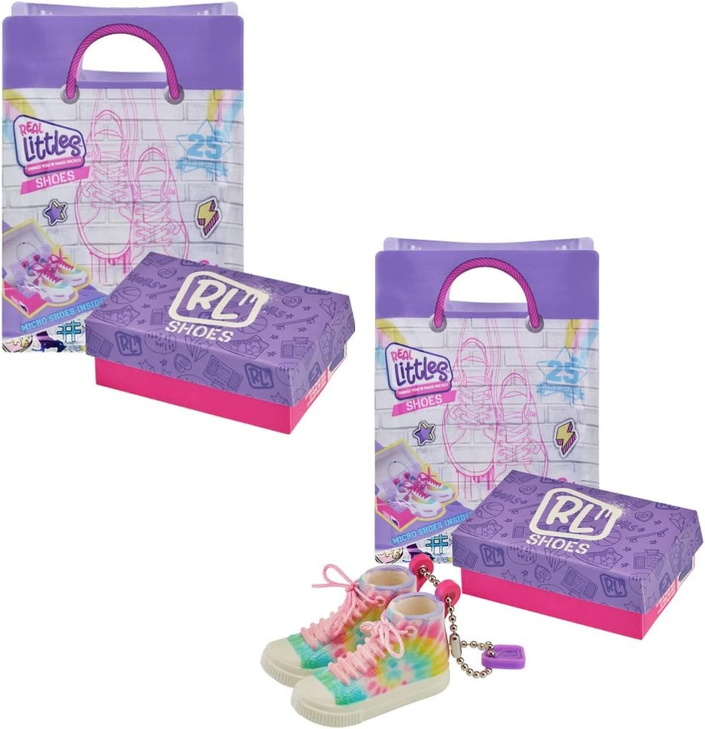 Real Littles Bolsita Sorpresa Mini Zapatos Display/12 6a+