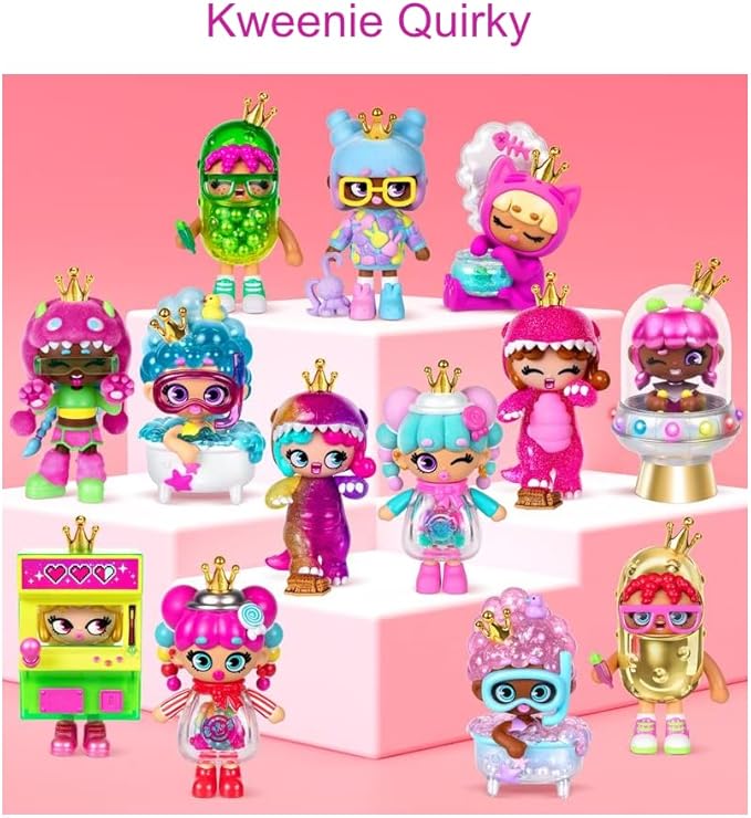 Figuras XOX Kweenies Animadas Kweenie Fearless Kweens Sorpresa Displ/11  7a+