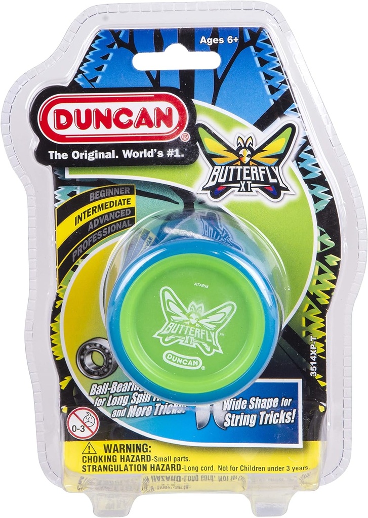 El Yoyo Original Duncan Butterfly XT Surt/4 6a+