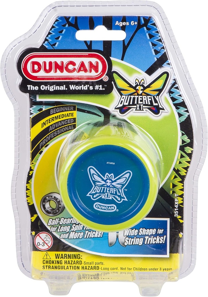 El Yoyo Original Duncan Butterfly XT Surt/4 6a+