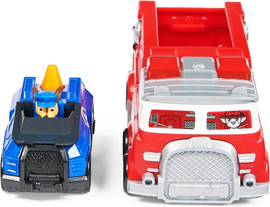 Vehiculo Paw Patrol Metalico Set/2 Ultimate Firetruck 3a+