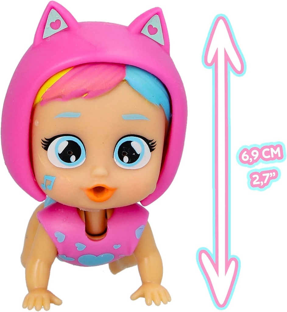 Bebes Cry Babies con Accesorios Surt/2 3a+ (Se venden por separado)