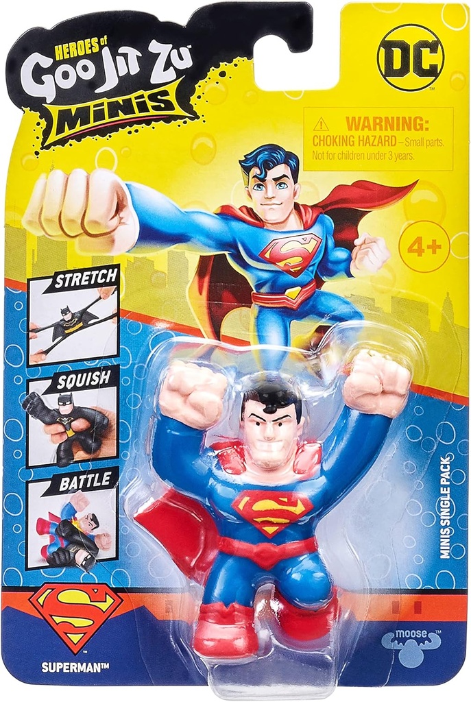 Minis Figuras Goo Jit Zu DC Comics Disp/ 12 Surt/11 4a+(41170)