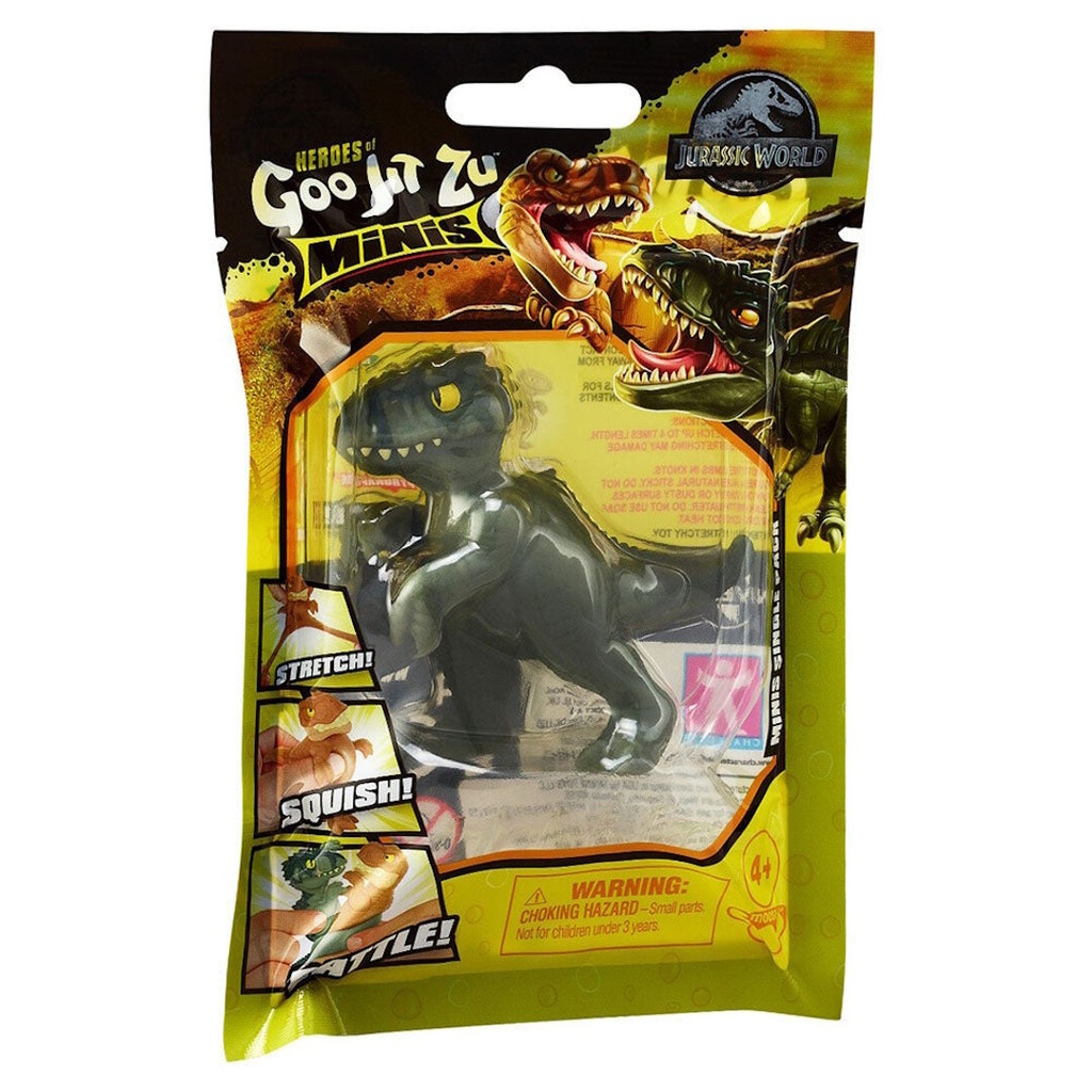Figuras Goo Jit Zu Jurassic Worl  Dinosaurios Minis Displ/12 Surtido  4a+