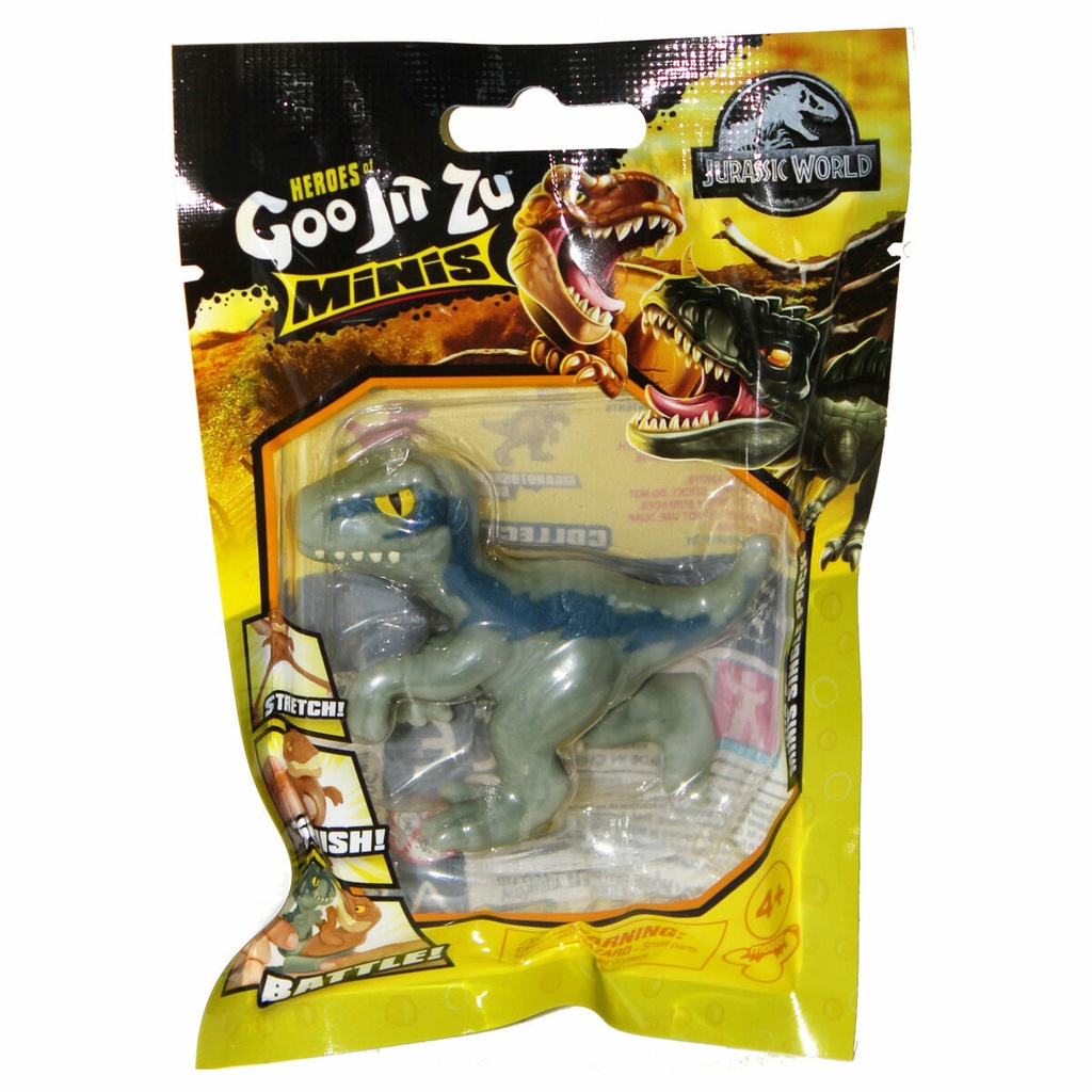 Figuras Goo Jit Zu Jurassic Worl  Dinosaurios Minis Displ/12 Surtido  4a+