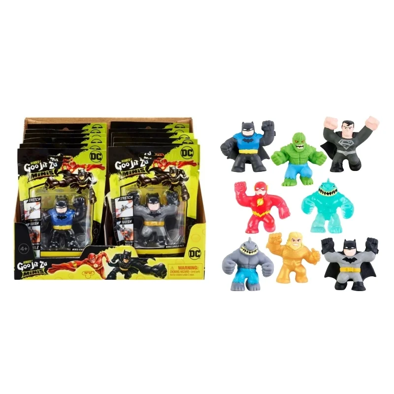 Figuras Goo Jit Zu DC Comics  Minis Displ/12 Surtido  4a+