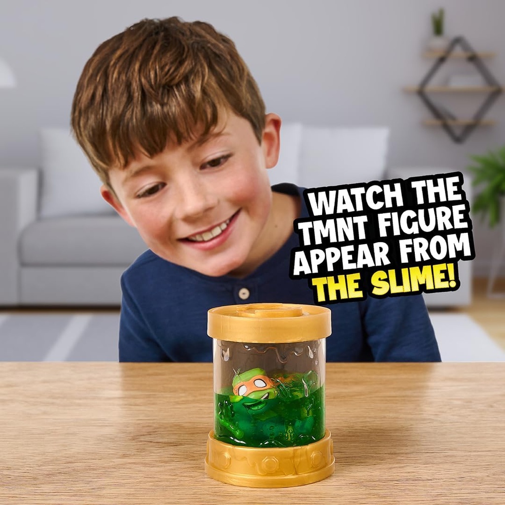 Figuras de Tortugas Ninja Treasure X Sorpresa 5a+