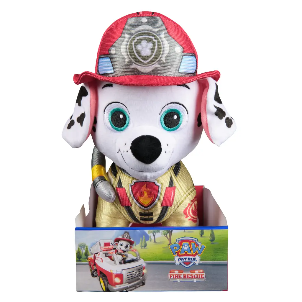 Peluche Paw Patrol Fire Rescue Marshal 3a+