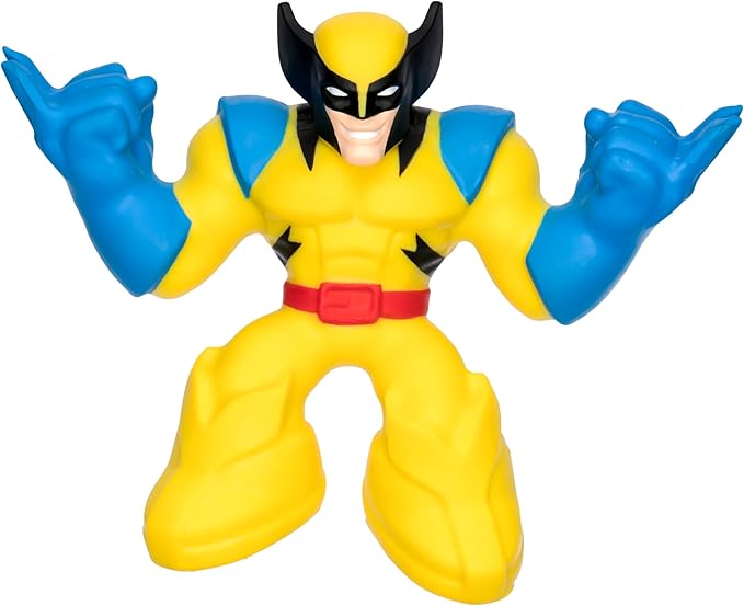 Figuras Héroes Goo Jit Zu Stretchy Marvel X-Men Surt/3 4a+