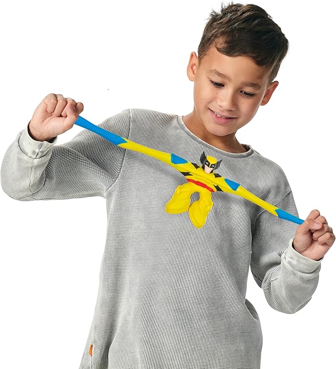 Figuras Héroes Goo Jit Zu Stretchy Marvel X-Men Surt/3 4a+