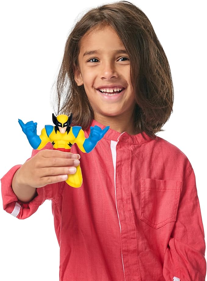 Figuras Héroes Goo Jit Zu Stretchy Marvel X-Men Surt/3 4a+