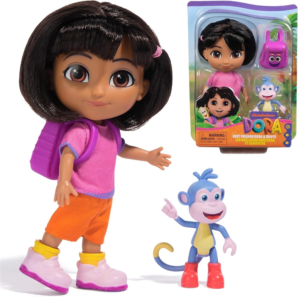 Muñeca Nickelodeon Dora La Exploradora con Botas 3a+