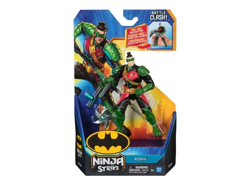 Figura Dc Comics  Batman Ninja Strike Surt/3  3a+ (Se venden por separado)