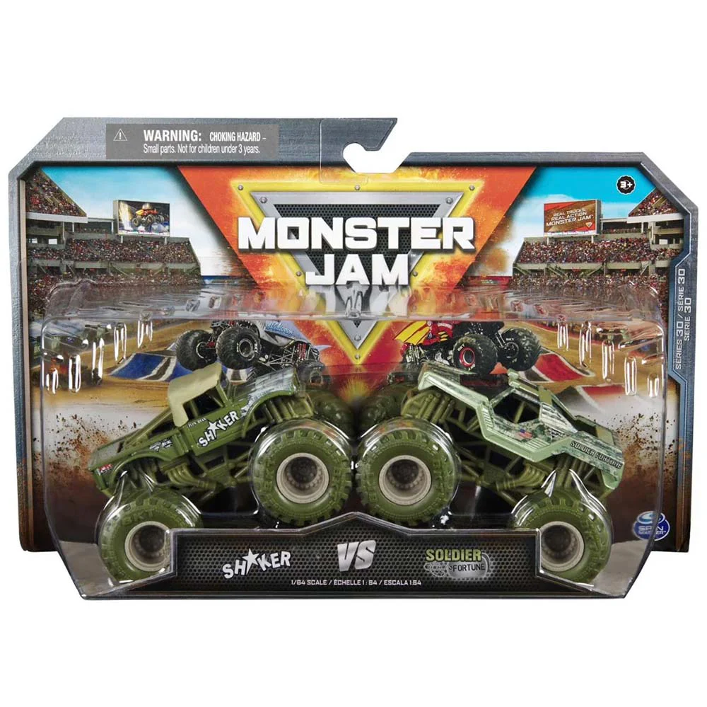 Vehículos Monster Jam  1:64 Set de 2 Surt/3