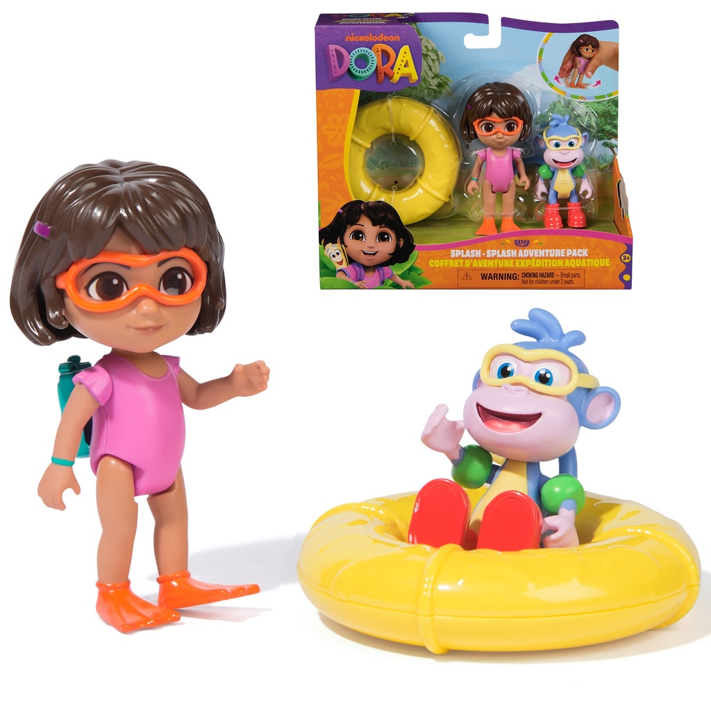 Figuras Nickelodeon de Dora la Exploradora Surt/3 3a+ (Se venden por separado)