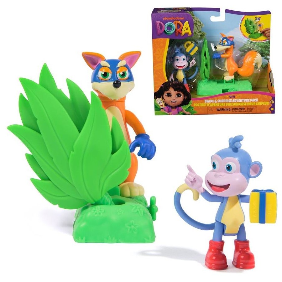 Figuras Nickelodeon de Dora la Exploradora Surt/3 3a+ (Se venden por separado)