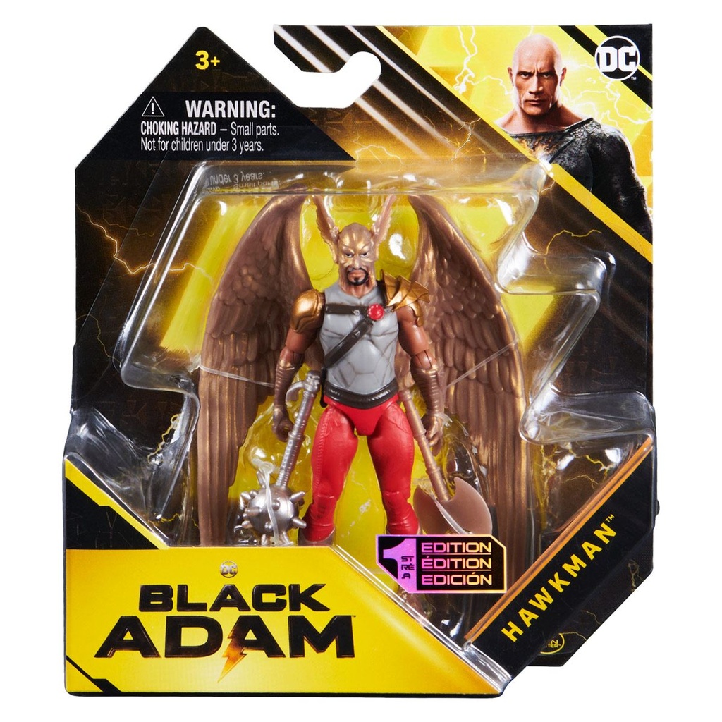 Figuras Black Adam Básica 4" Surtido de 3 ( Se venden por separado) 3a+