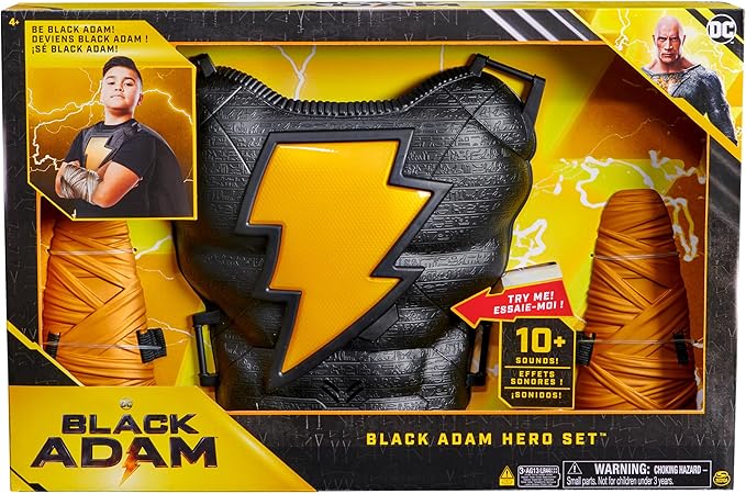 Black Adam Pecho y Puños CON 10 Efectos de Sonidos 4a+