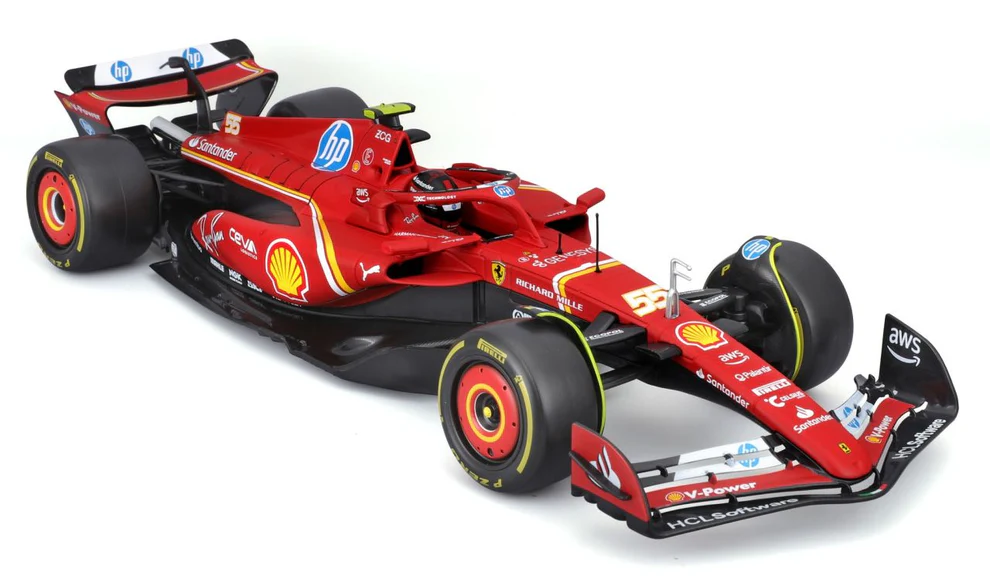 Carro Formula 1 Ferrari SF-24 C.Leclerc #16 Esc 1/18 14a+