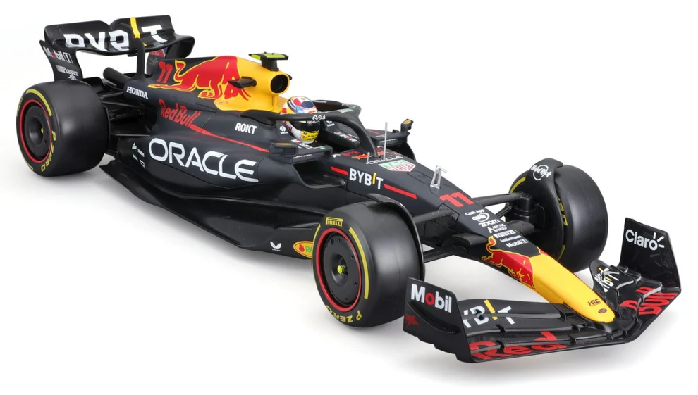 Carro Formula 1 Ferrari Oracle Red Bull Esc 1/18 14a+ (180035)
