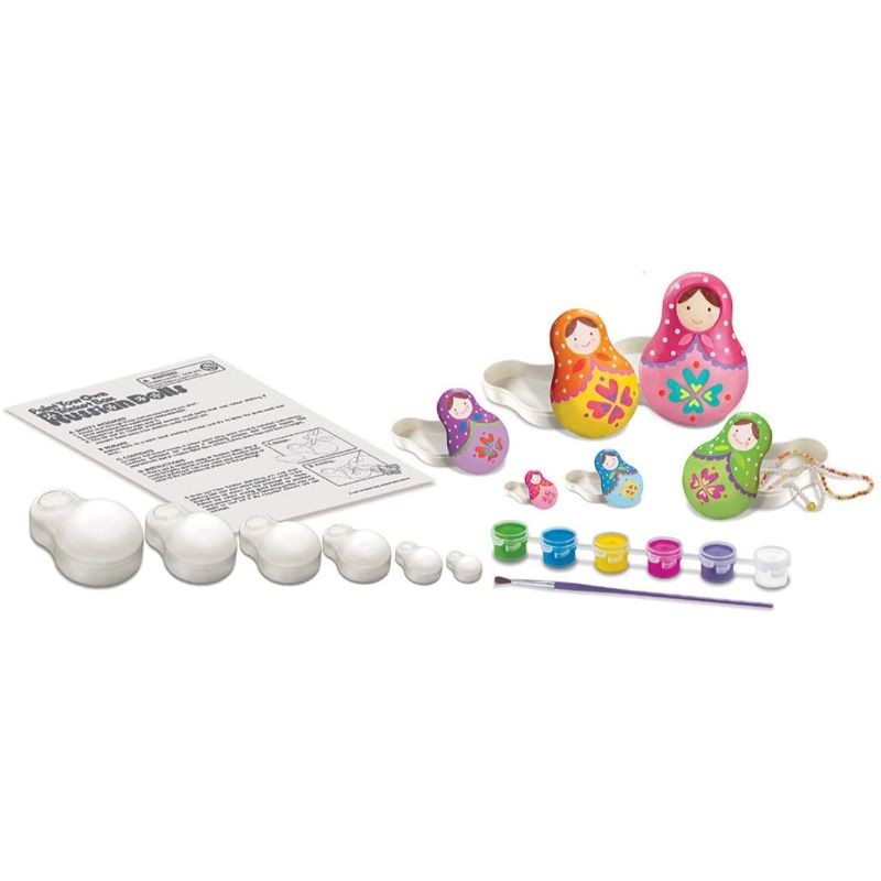 Pinta tus Muñecas Rusas 5a+