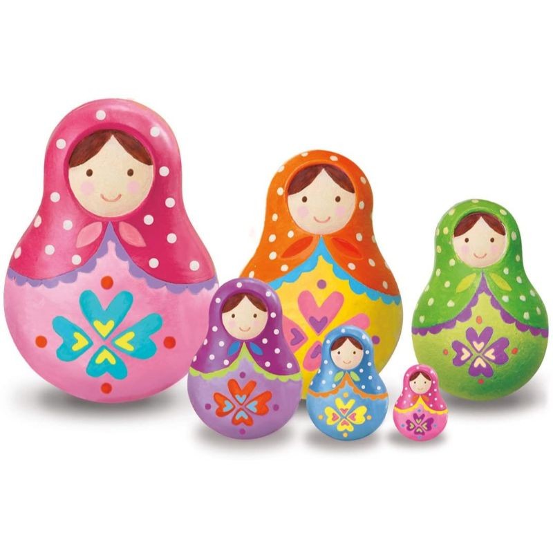 Pinta tus Muñecas Rusas 5a+