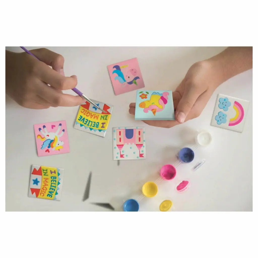Arte de Mini Cerámicas de Unicornio 8a+