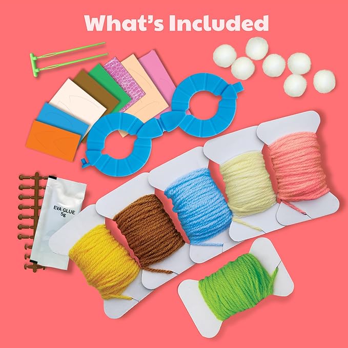 Crea tus Propias Mascotas con Pompones  KidzMaker 5a+