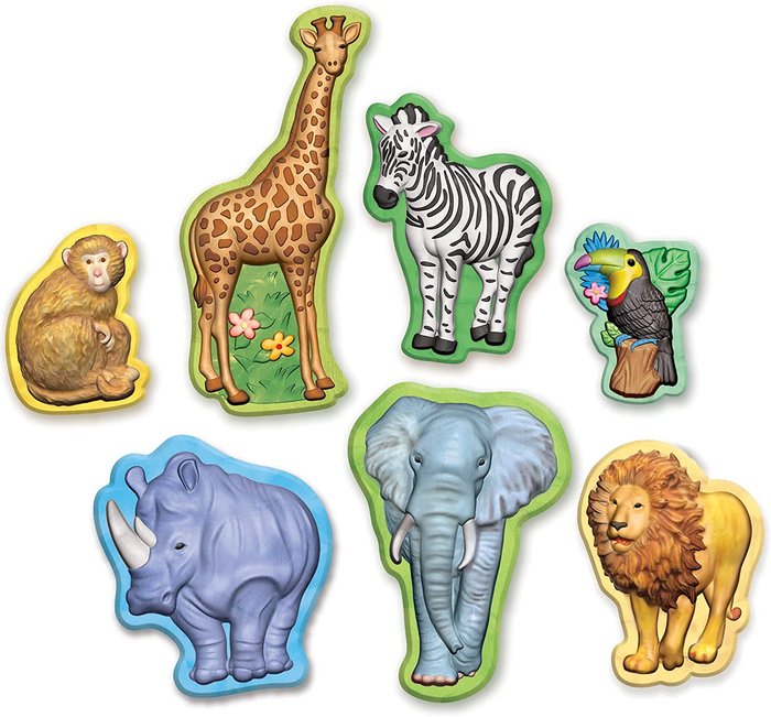 Juego Pinta y Moldea Animales de Yeso 5a+