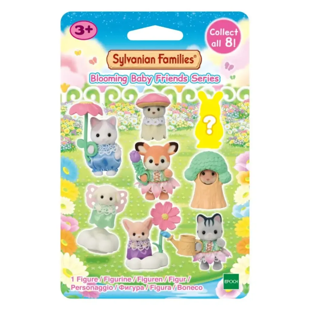 Familias Sylvanian Bebé amigas florecientes Displ/16 3a+