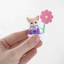 Familias Sylvanian Bebé amigas florecientes Displ/16 3a+