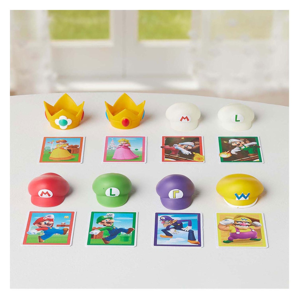 Juego de Mesa Apila las Tapas de Super Mario 3a+