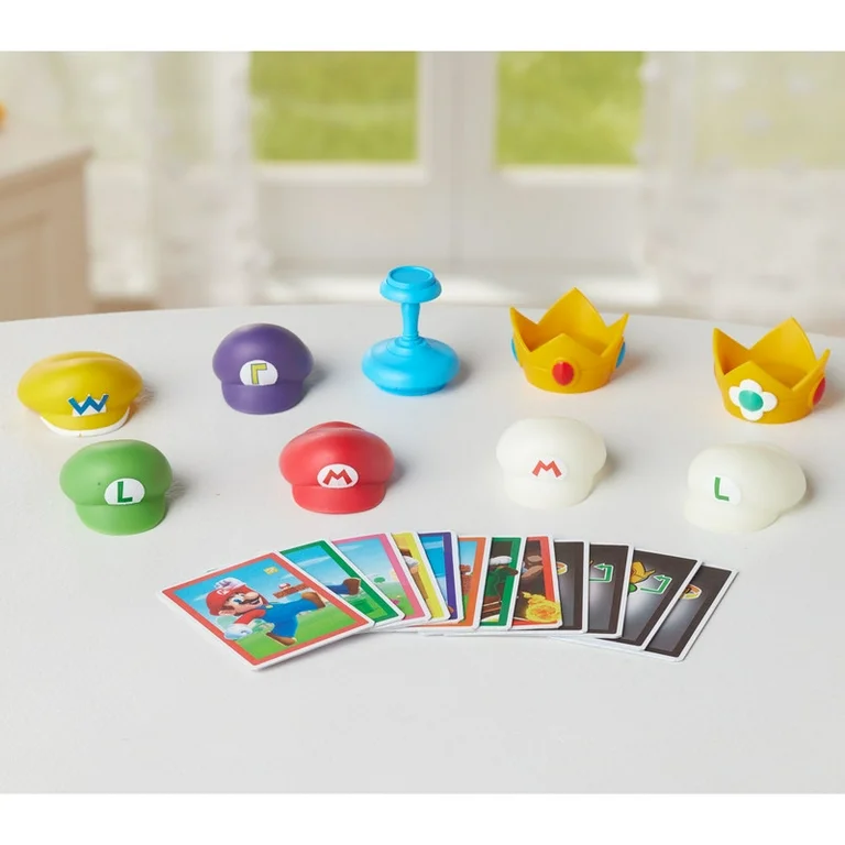 Juego de Mesa Apila las Tapas de Super Mario 3a+