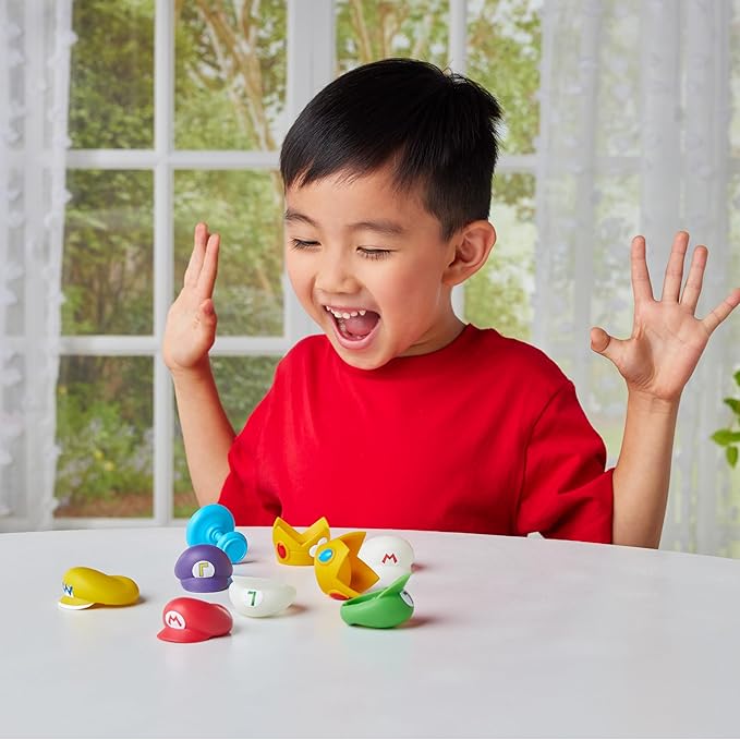 Juego de Mesa Apila las Tapas de Super Mario 3a+