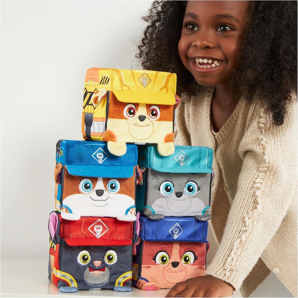 Peluches Basicos de Paw Patrol Rubble & Crew 3a+ ( Surtido de 5 - Se venden por Separado )