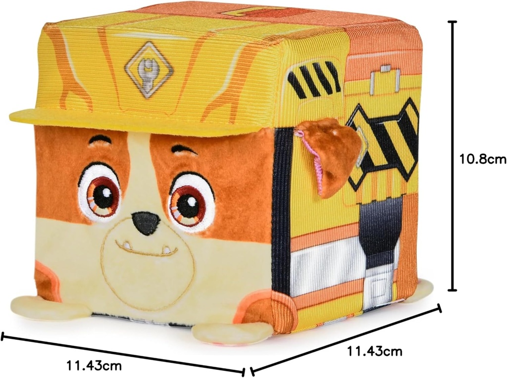 Peluches Basicos de Paw Patrol Rubble & Crew 3a+ ( Surtido de 5 - Se venden por Separado )