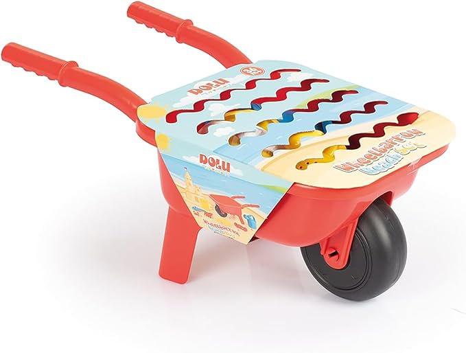 Carretillo Plástico con Juguetes de Playa 3a+