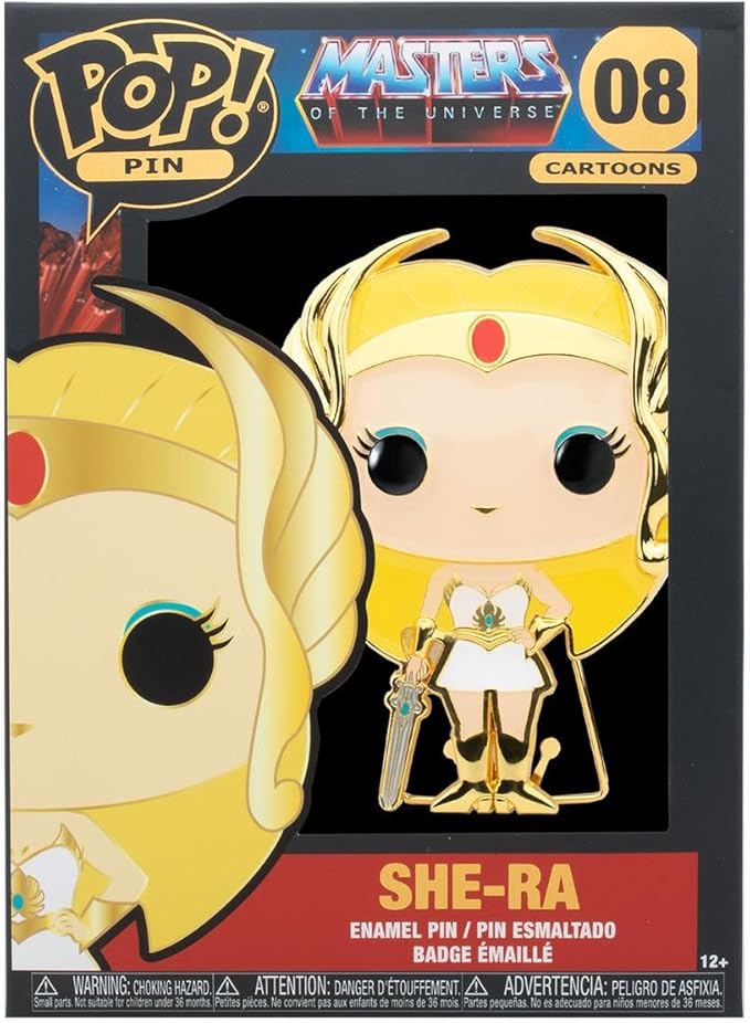 Figura 2D Funko Pop! Pin (08) Masters of the Universe( She-ra) 6a+ (36785)