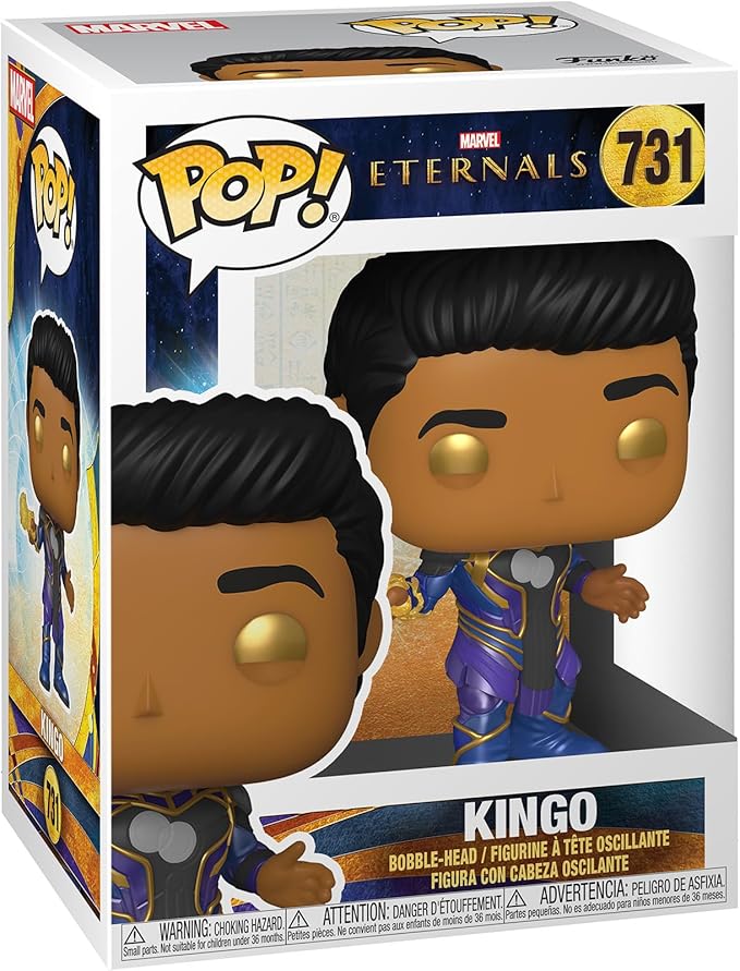 Figura Funko Pop! (731) Eternals Kingo 3a+