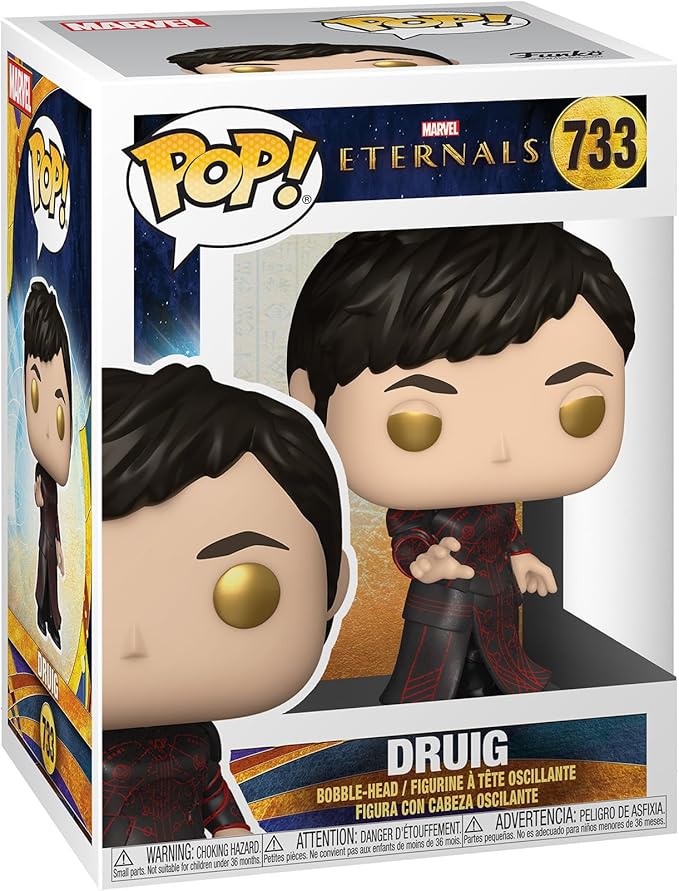 Figura Funko Pop! (733) Eternals Druig 3a+