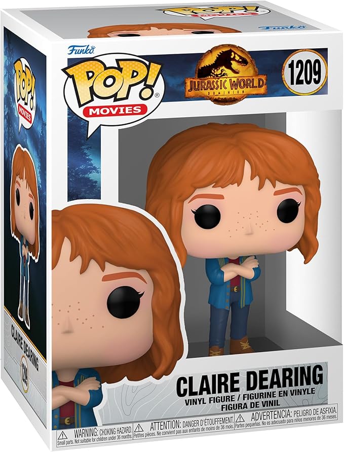 Figura Funko Pop! Movies (1209) Jurssic World Claire Dearing 3a+