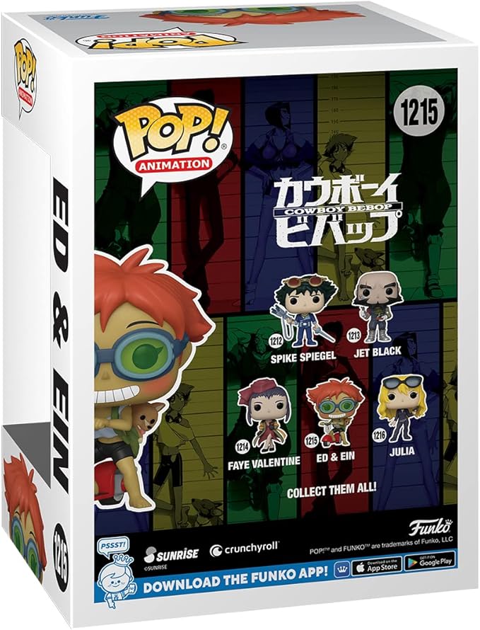 Figura Funko Pop! Cowboy Bebop (1215) ED & EIN 3a+